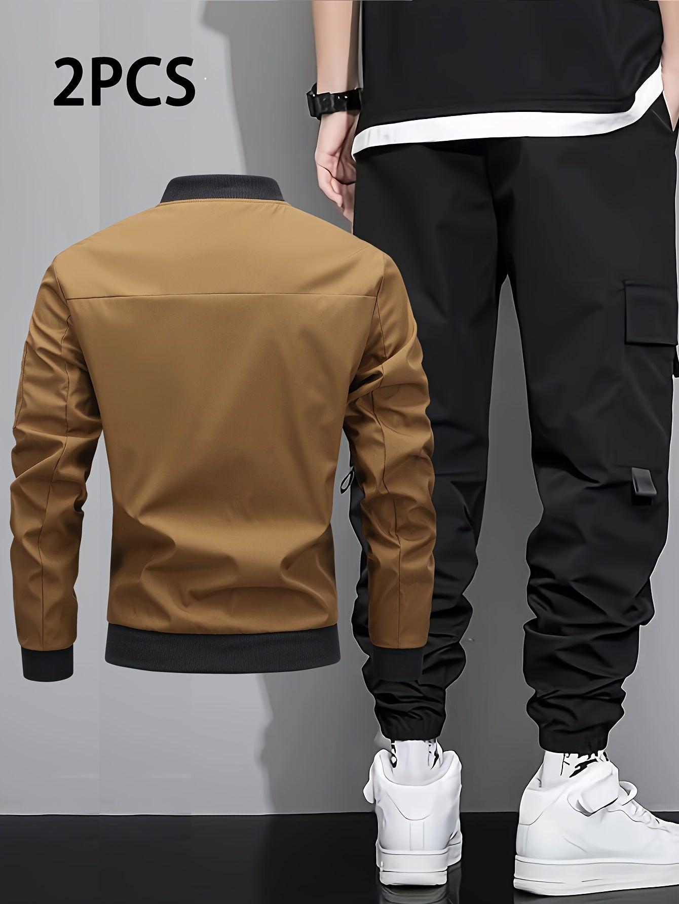 Herren Sport Jacke Cargo Set