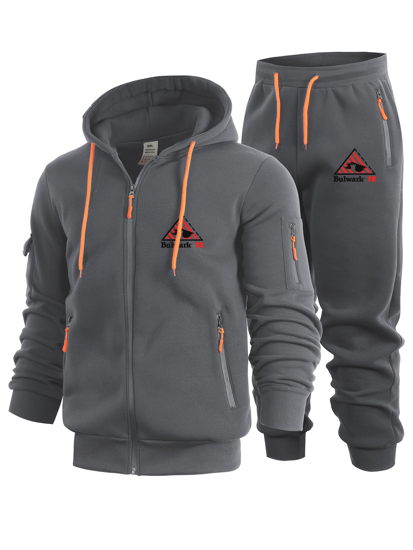 Herren Zip Hoodie Jogger Set
