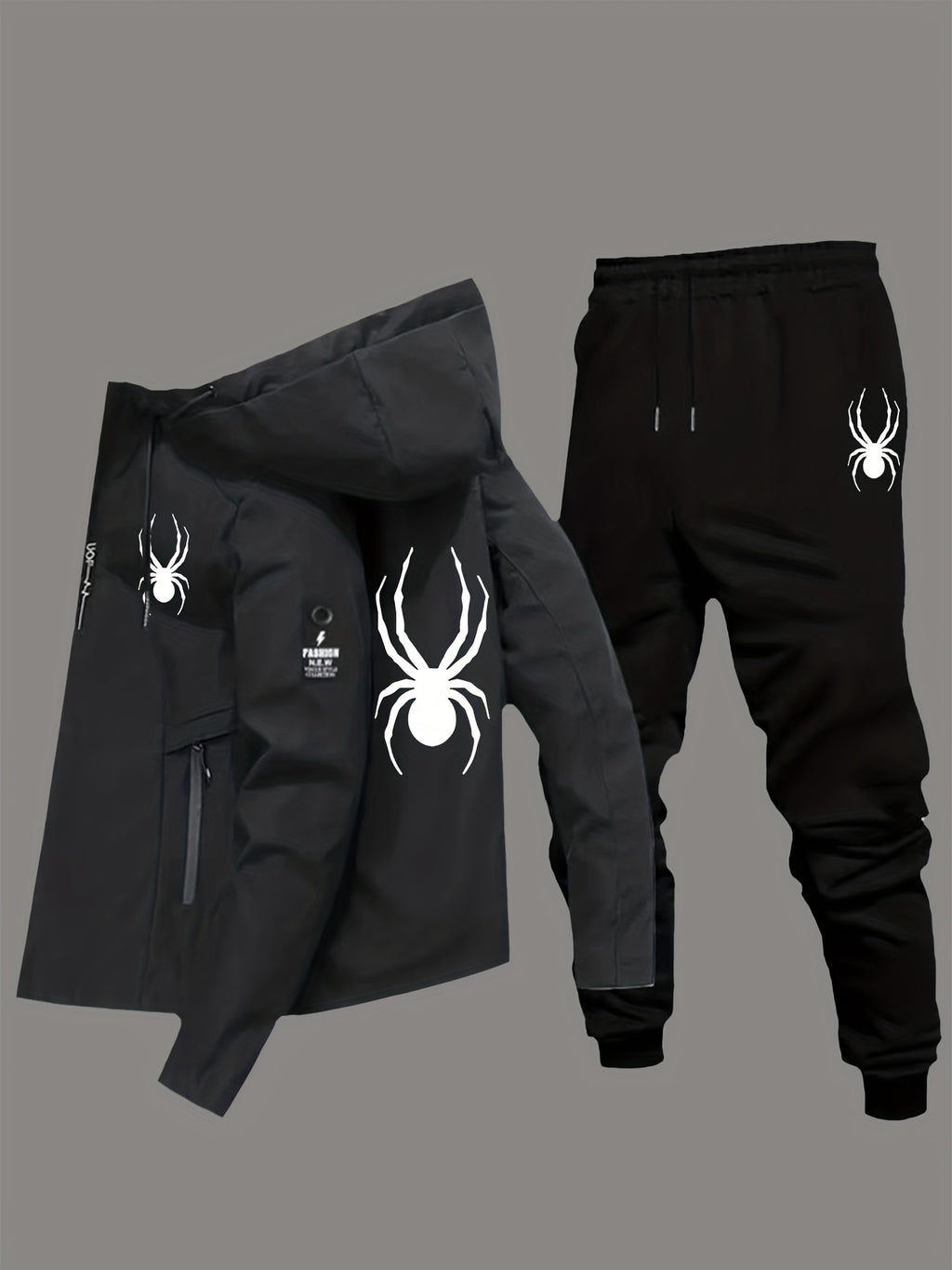 Herren Sport Jacken Set Casual