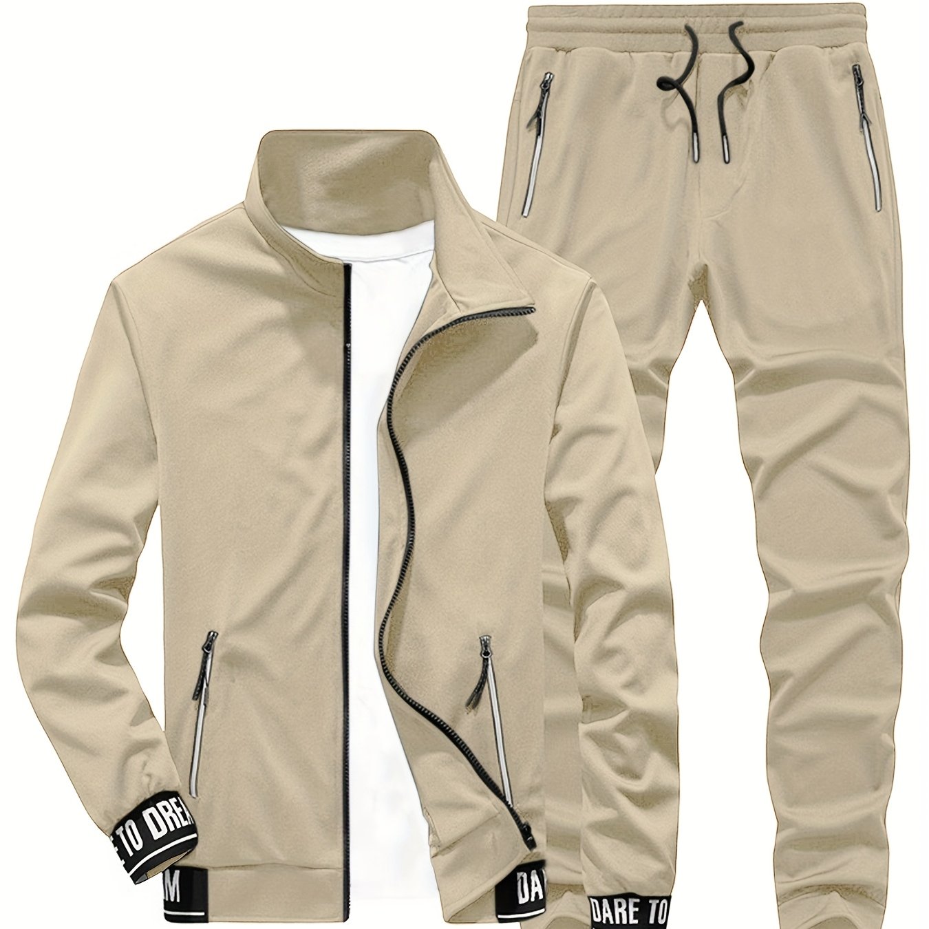 Herren Sport Zweiteiler Cardigan Set