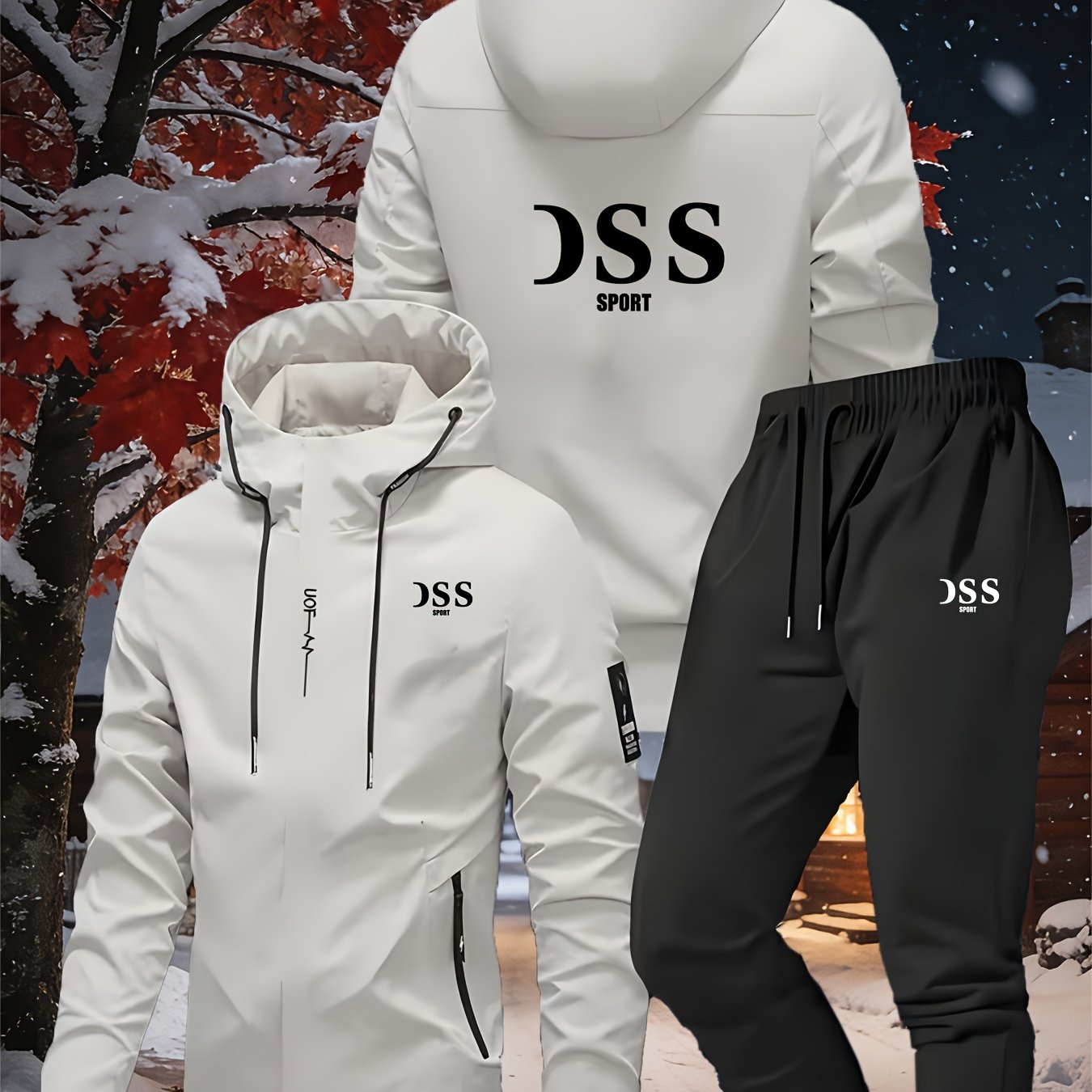Herren Softshell Jacken Hosen Set