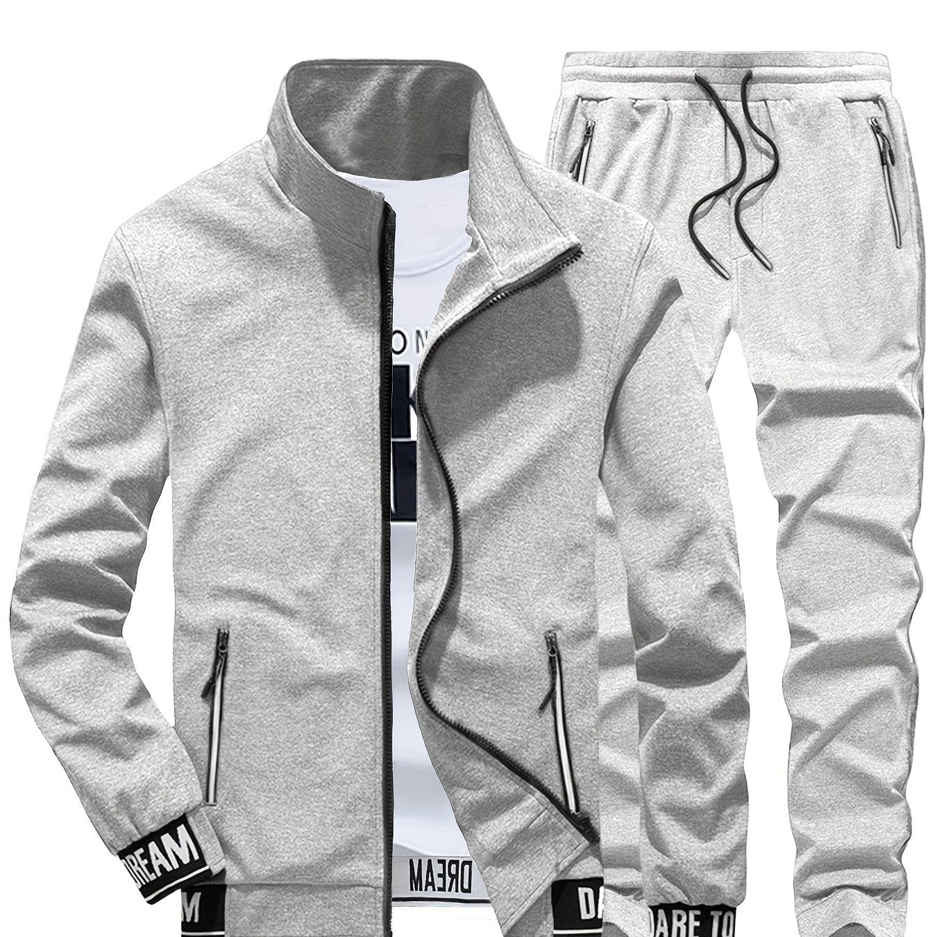 Herren Sport Zweiteiler Cardigan Set