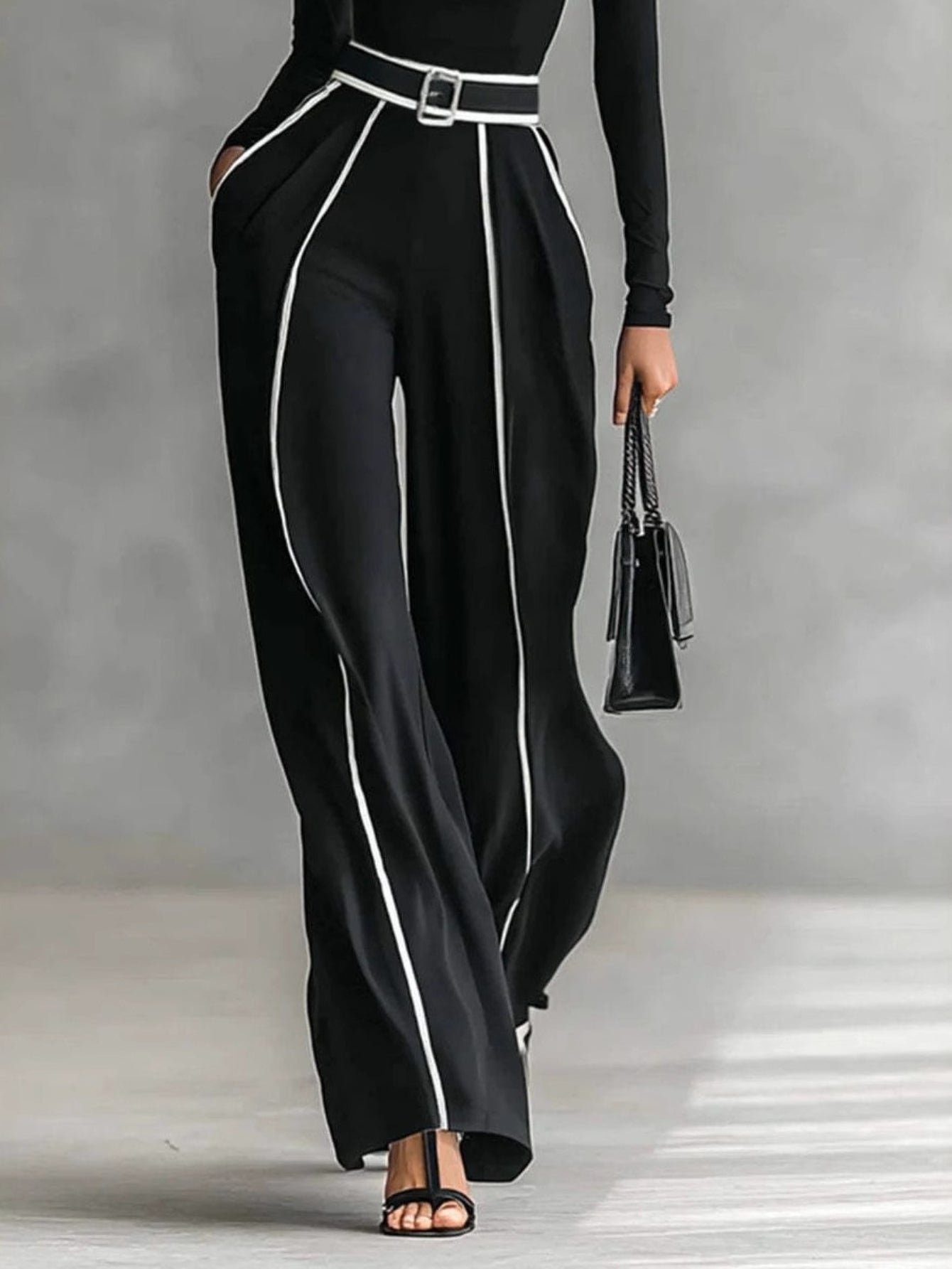 Elegantes Damen Zweiteiler Set