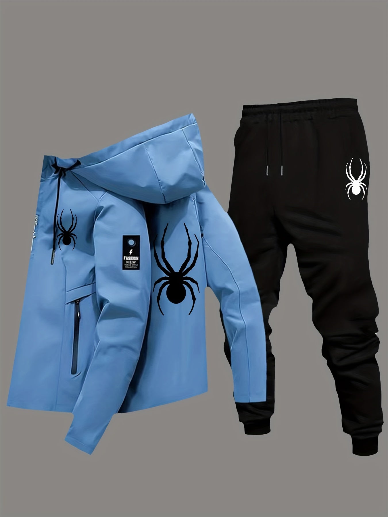 Herren Sport Jacken Set Casual