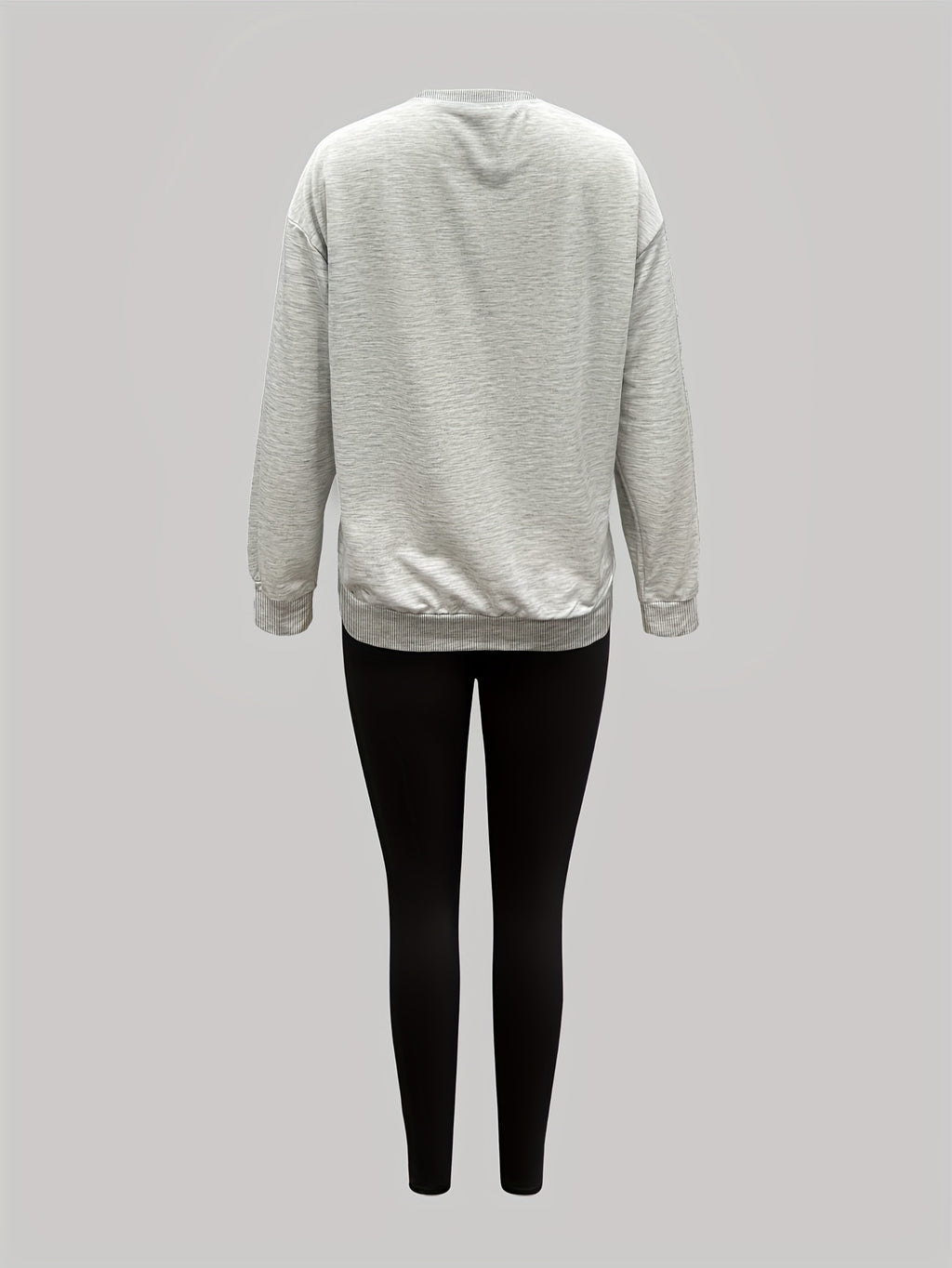 Damen Sweatshirt Leggings Set Winter