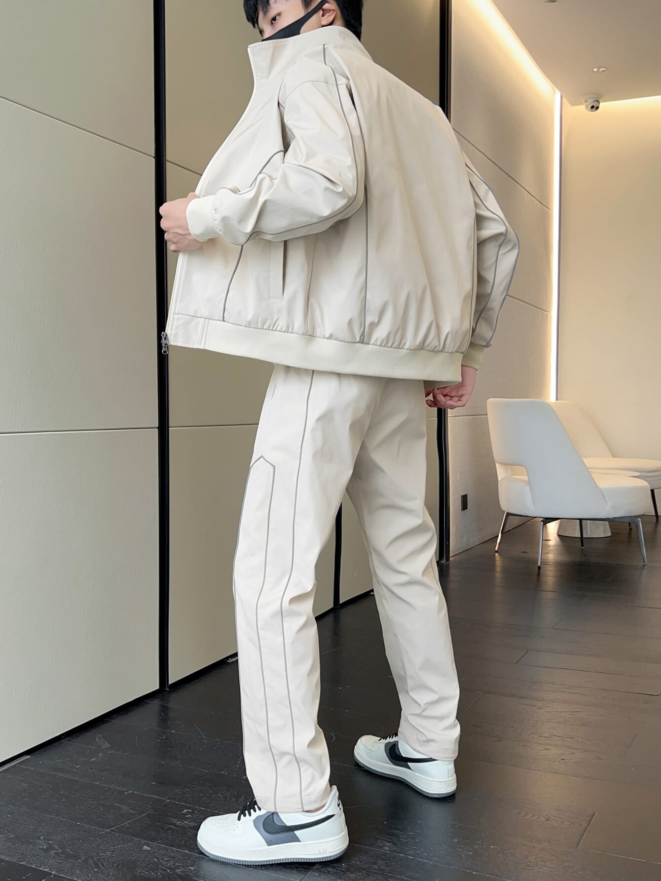 Unisex Vintage Jacke Japanischer Stil