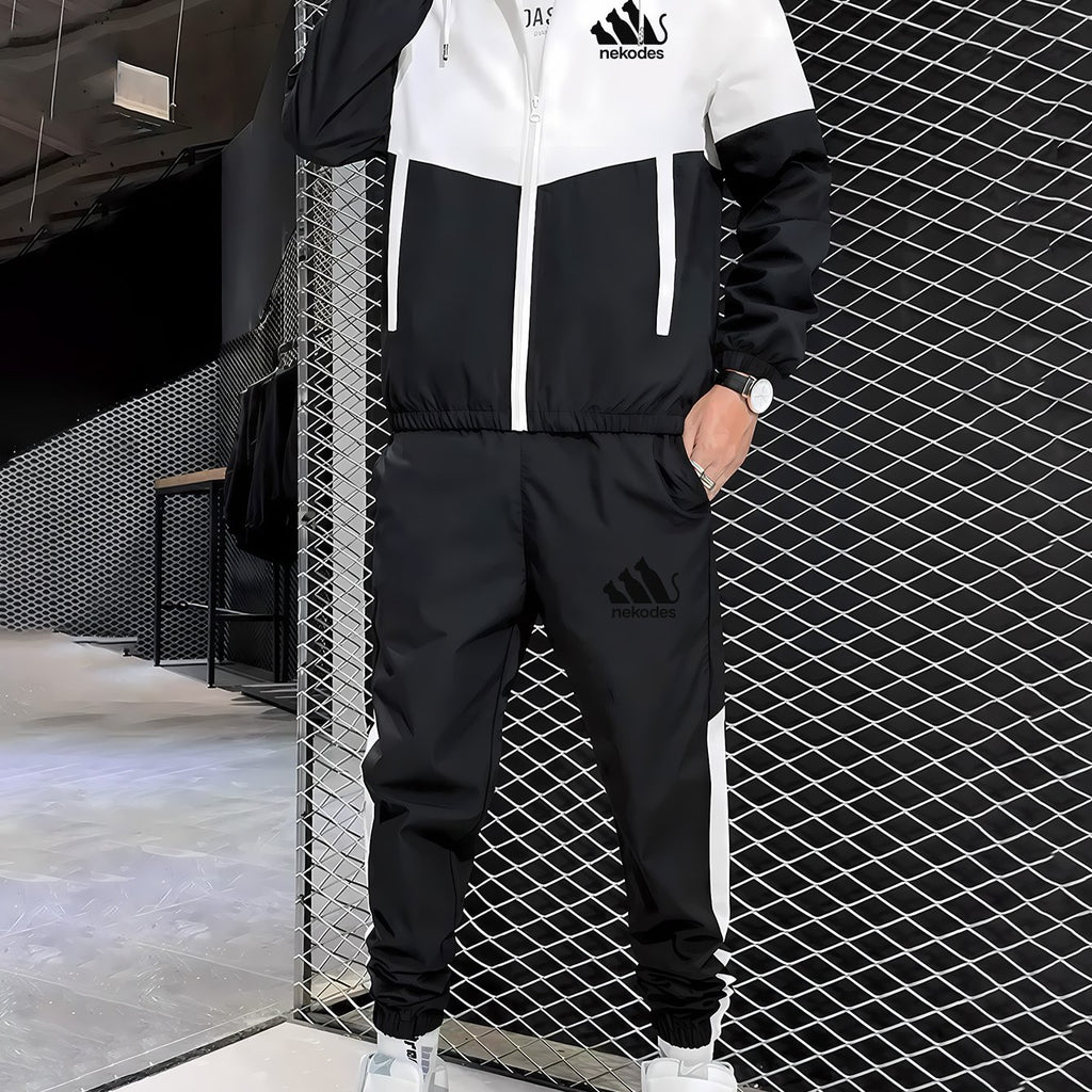 Herren Hoodie Jogger Set Winter