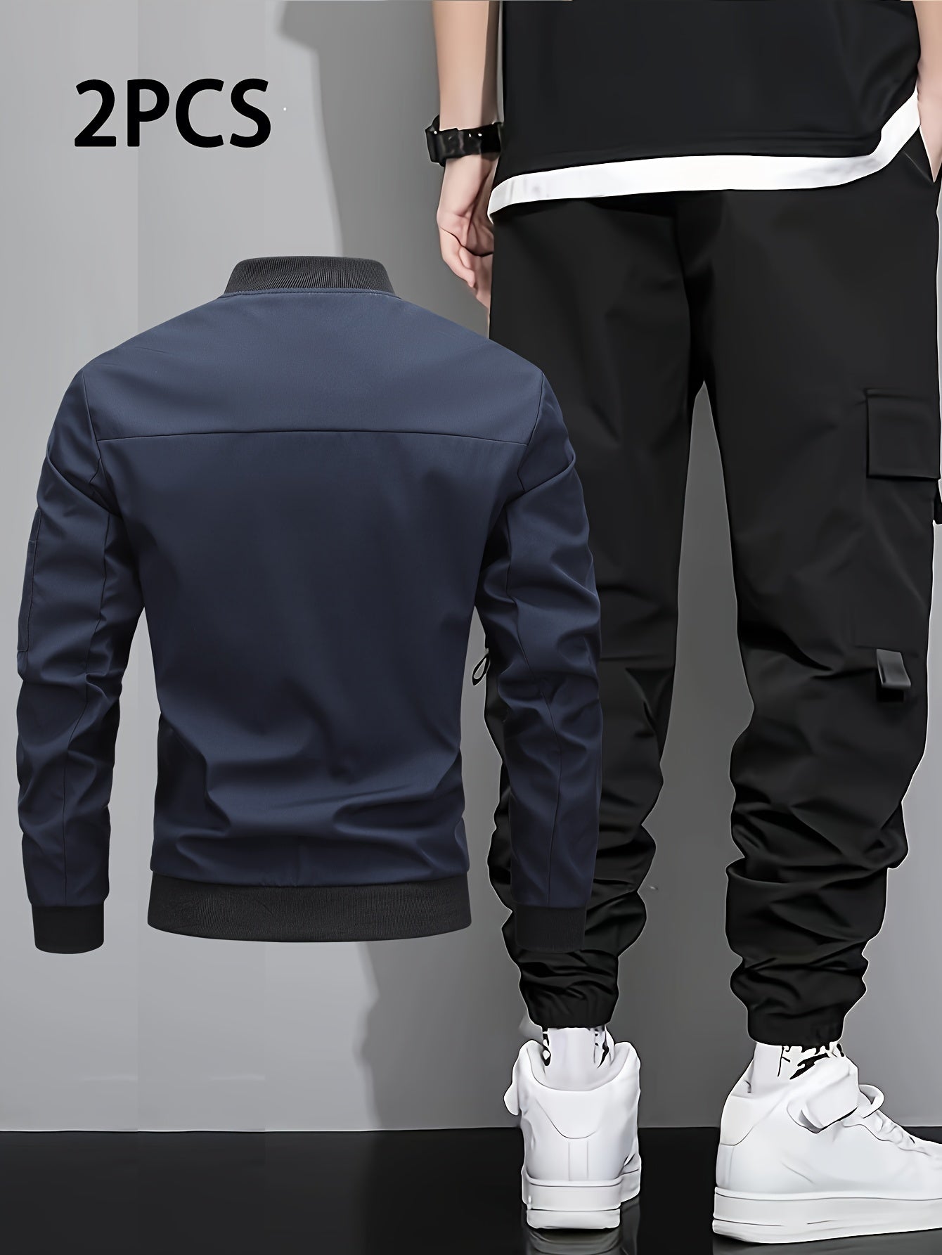 Herren Sport Jacke Cargo Set