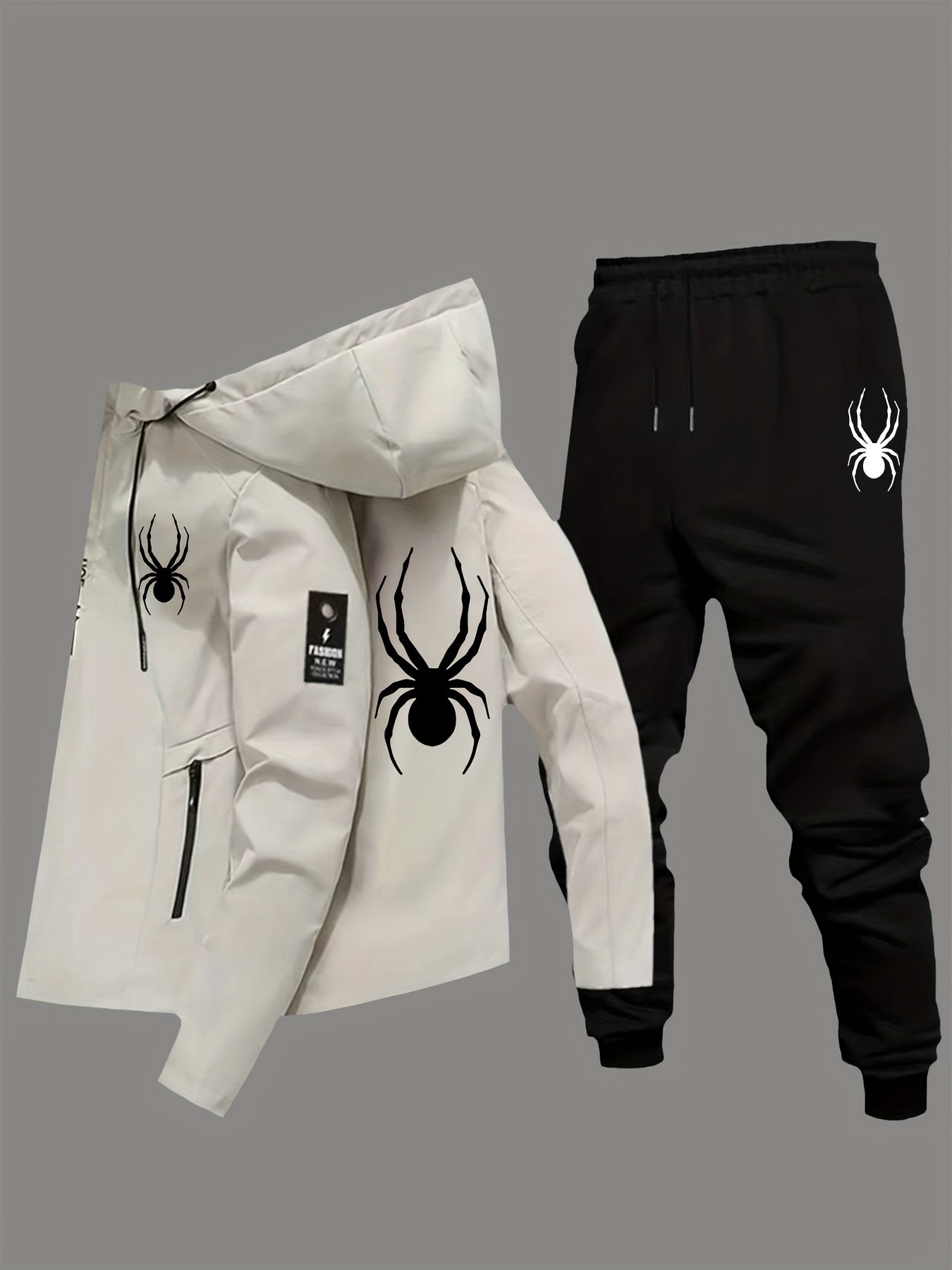 Herren Sport Jacken Set Casual