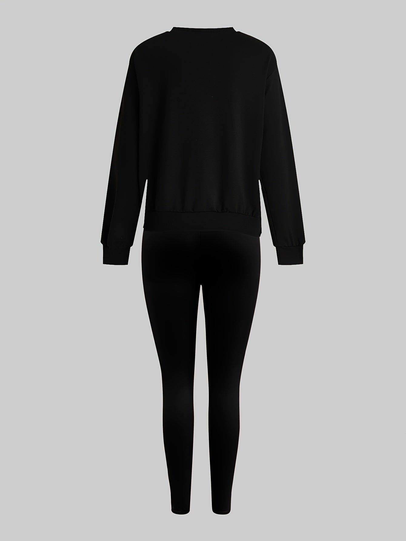 Damen Sweatshirt Leggings Set Winter