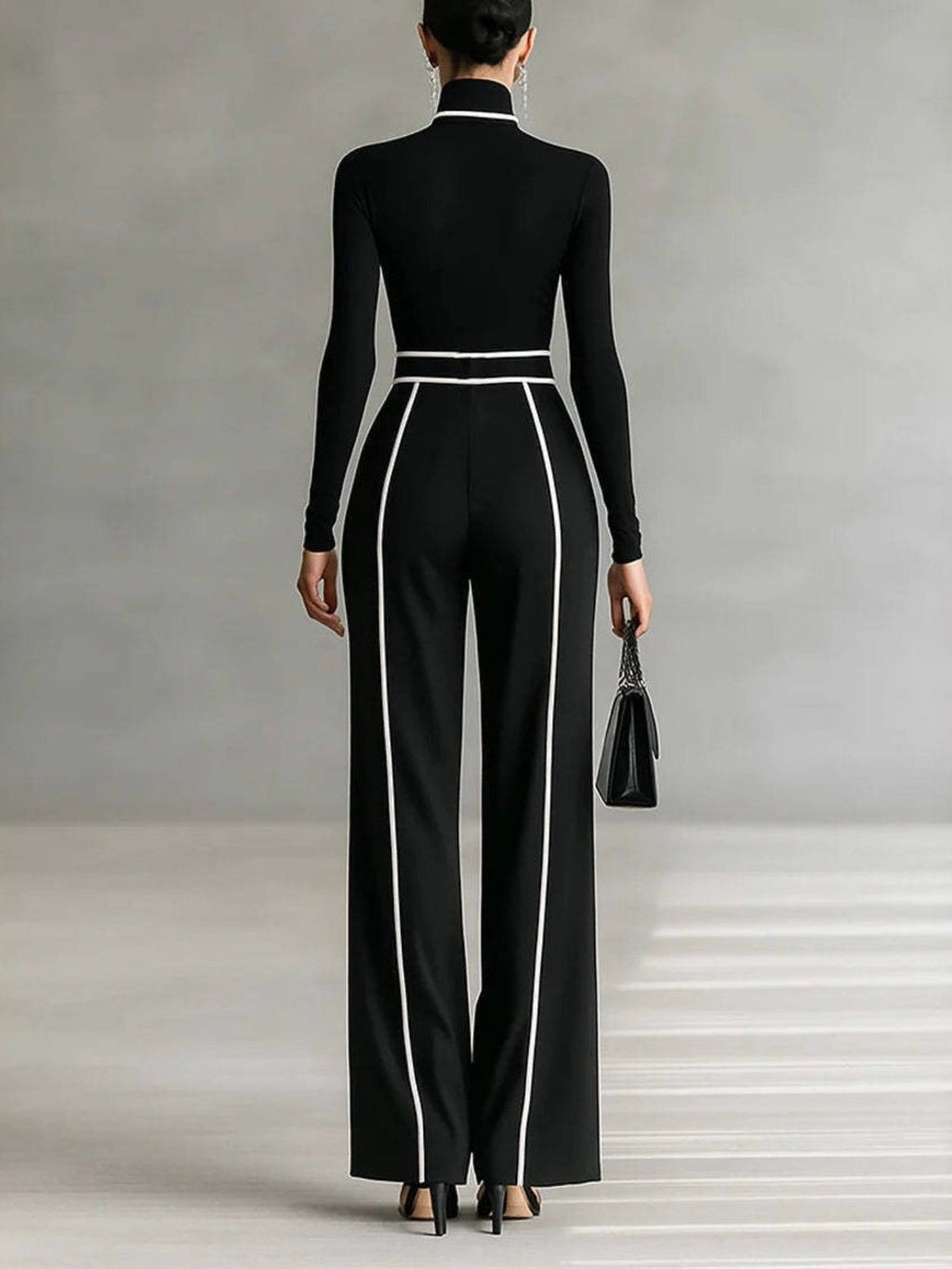 Elegantes Damen Zweiteiler Set