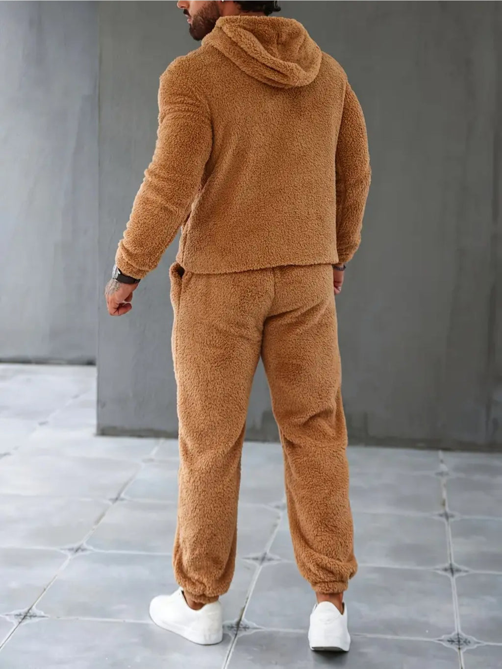 Herren Hoodie Jogger Set Bär