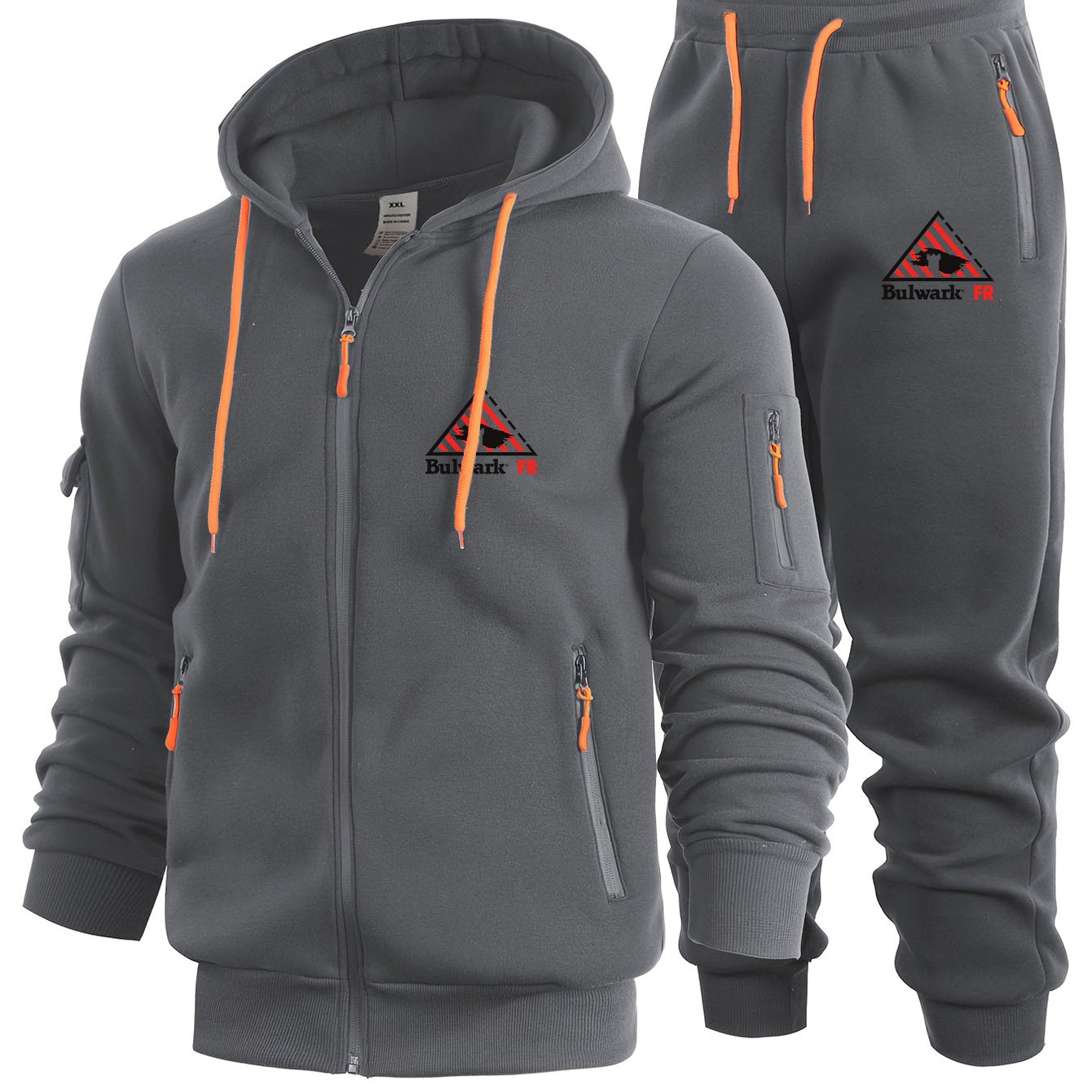 Herren Zip Hoodie Jogger Set