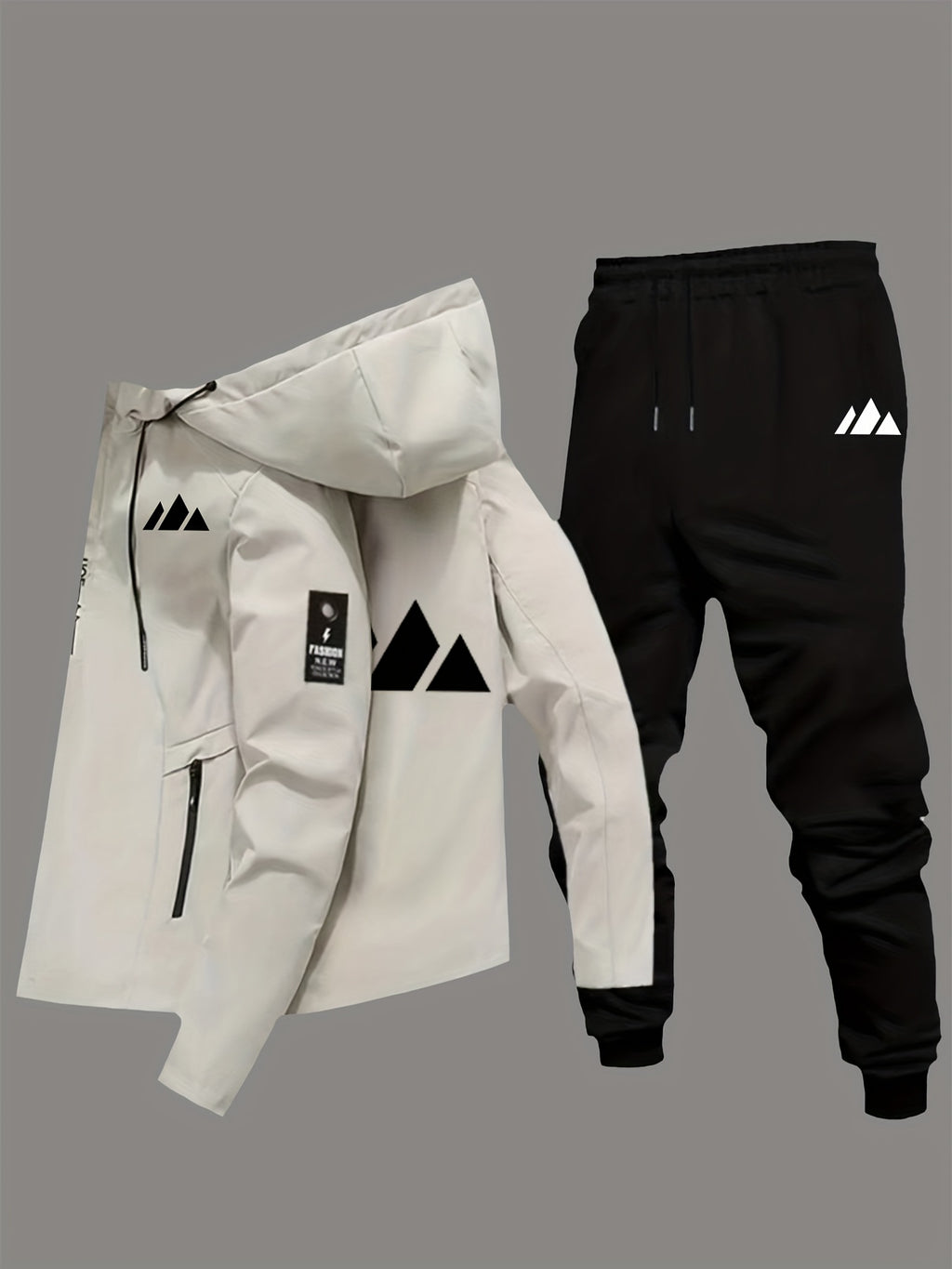 Herren Sport Jacken Set Modern