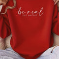 Damen Sweatshirt Rot Motivationsspruch