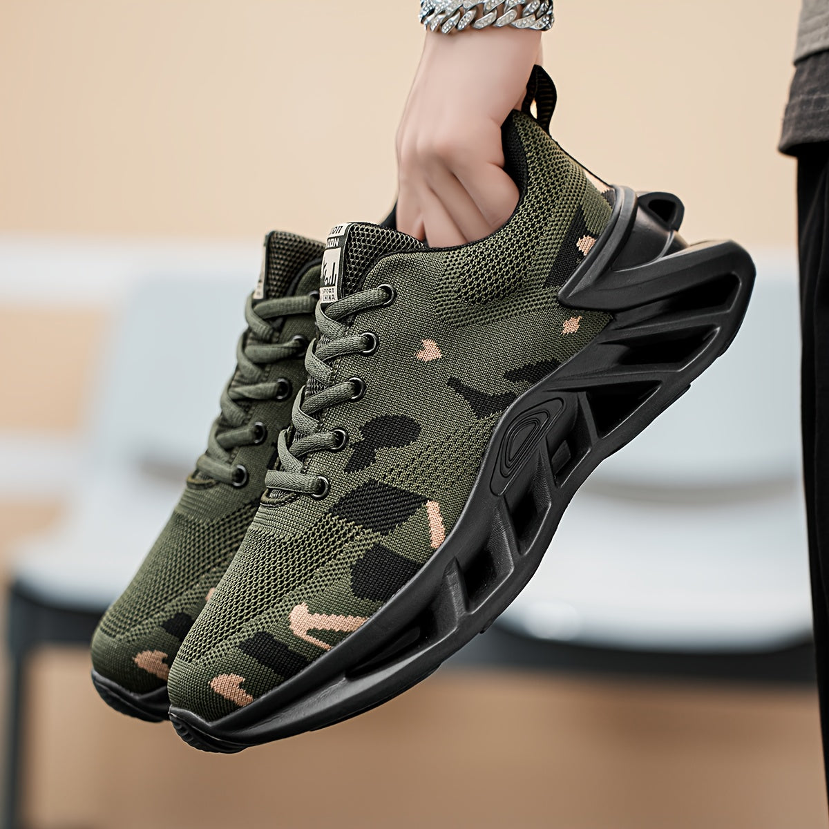 Herren Laufschuhe Leicht Atmungsaktiv EVA