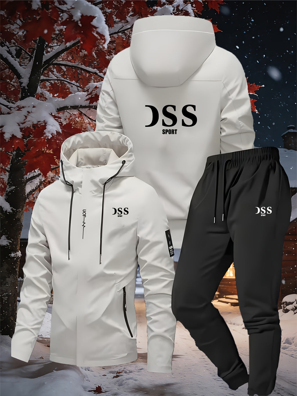 Herren Softshell Jacken Hosen Set