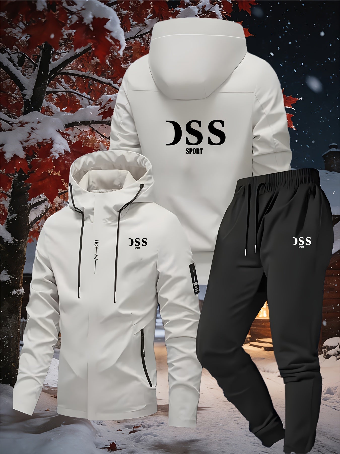 Herren Softshell Jacken Hosen Set