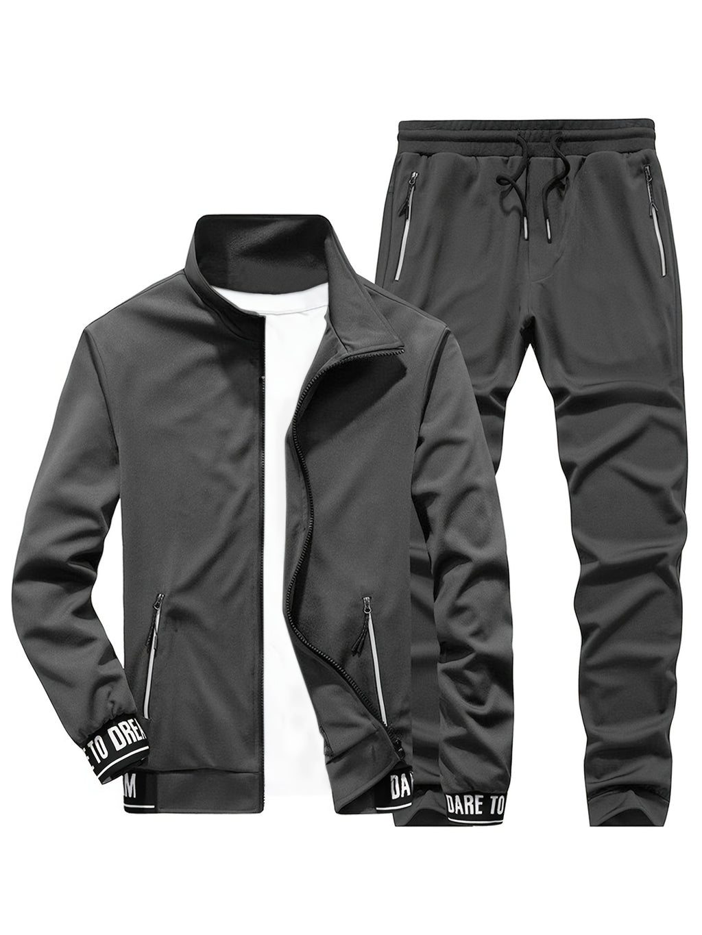 Herren Sport Zweiteiler Cardigan Set