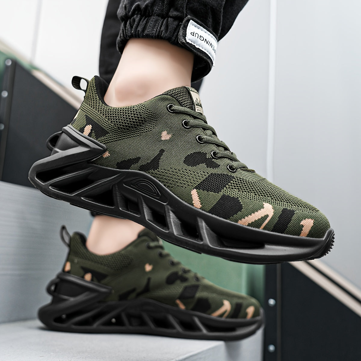 Herren Laufschuhe Leicht Atmungsaktiv EVA
