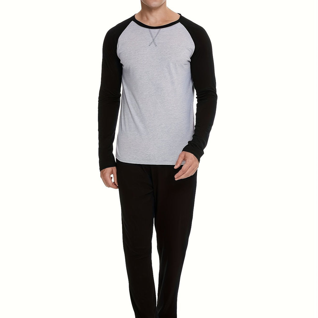 Herren Loungewear Set Grau Bequem
