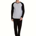 Herren Loungewear Set Grau Bequem