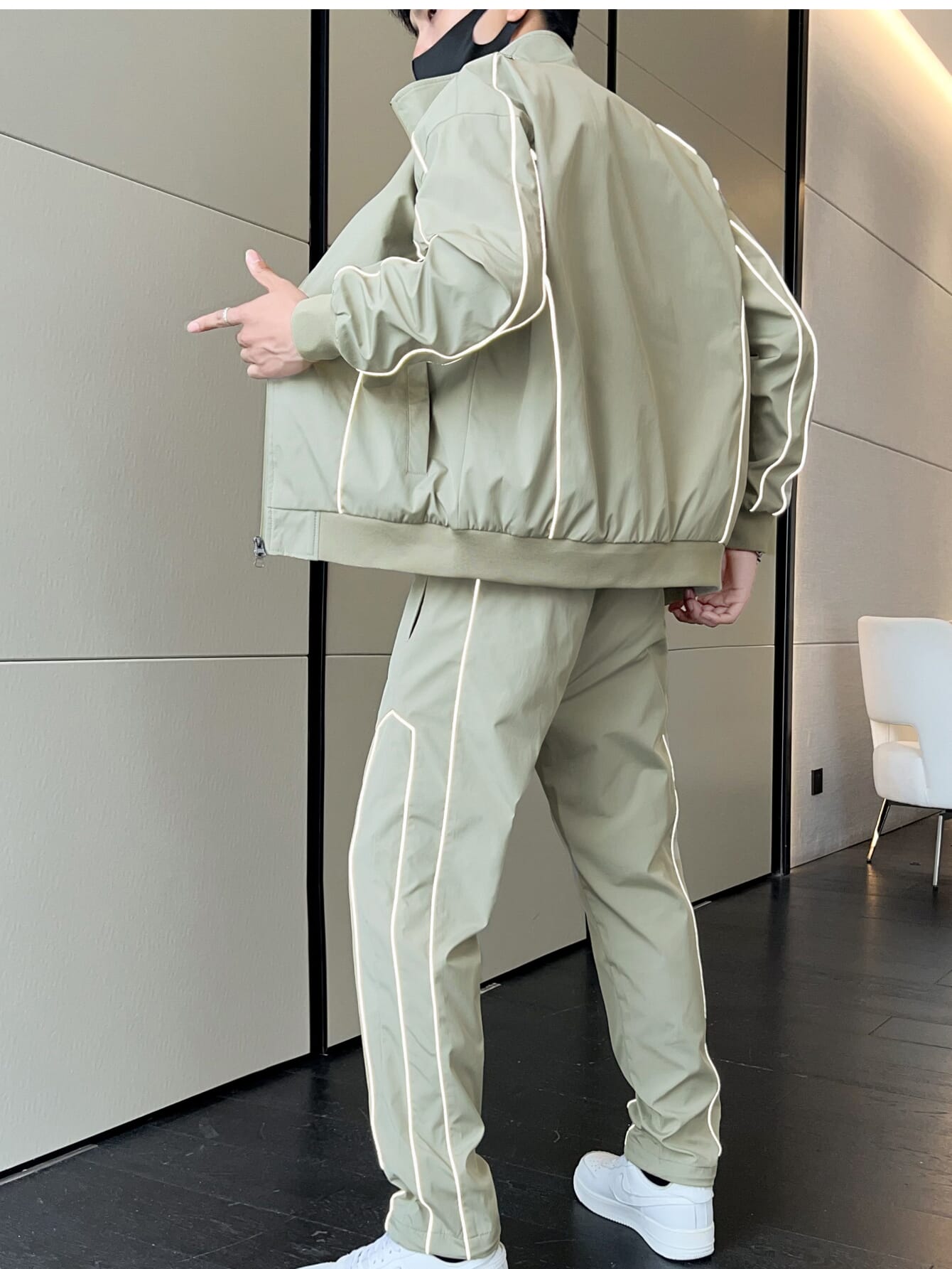 Unisex Vintage Jacke Japanischer Stil