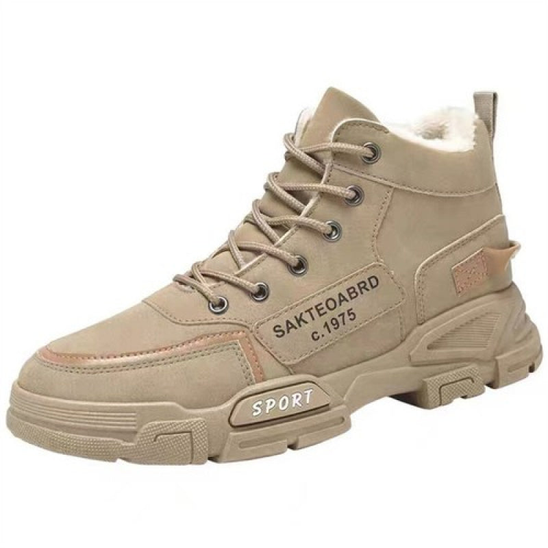 Herren Winter Stiefeletten Gefüttert Warm