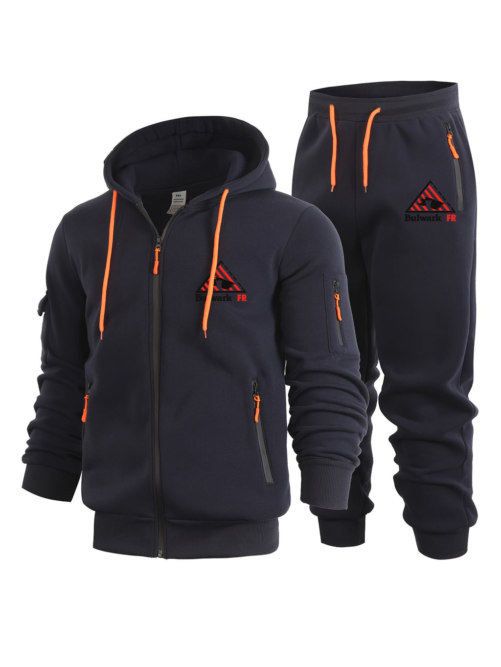 Herren Zip Hoodie Jogger Set