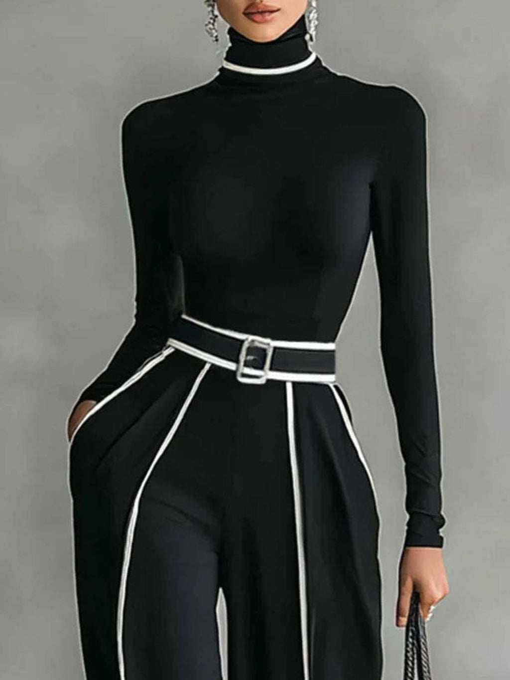 Elegantes Damen Zweiteiler Set