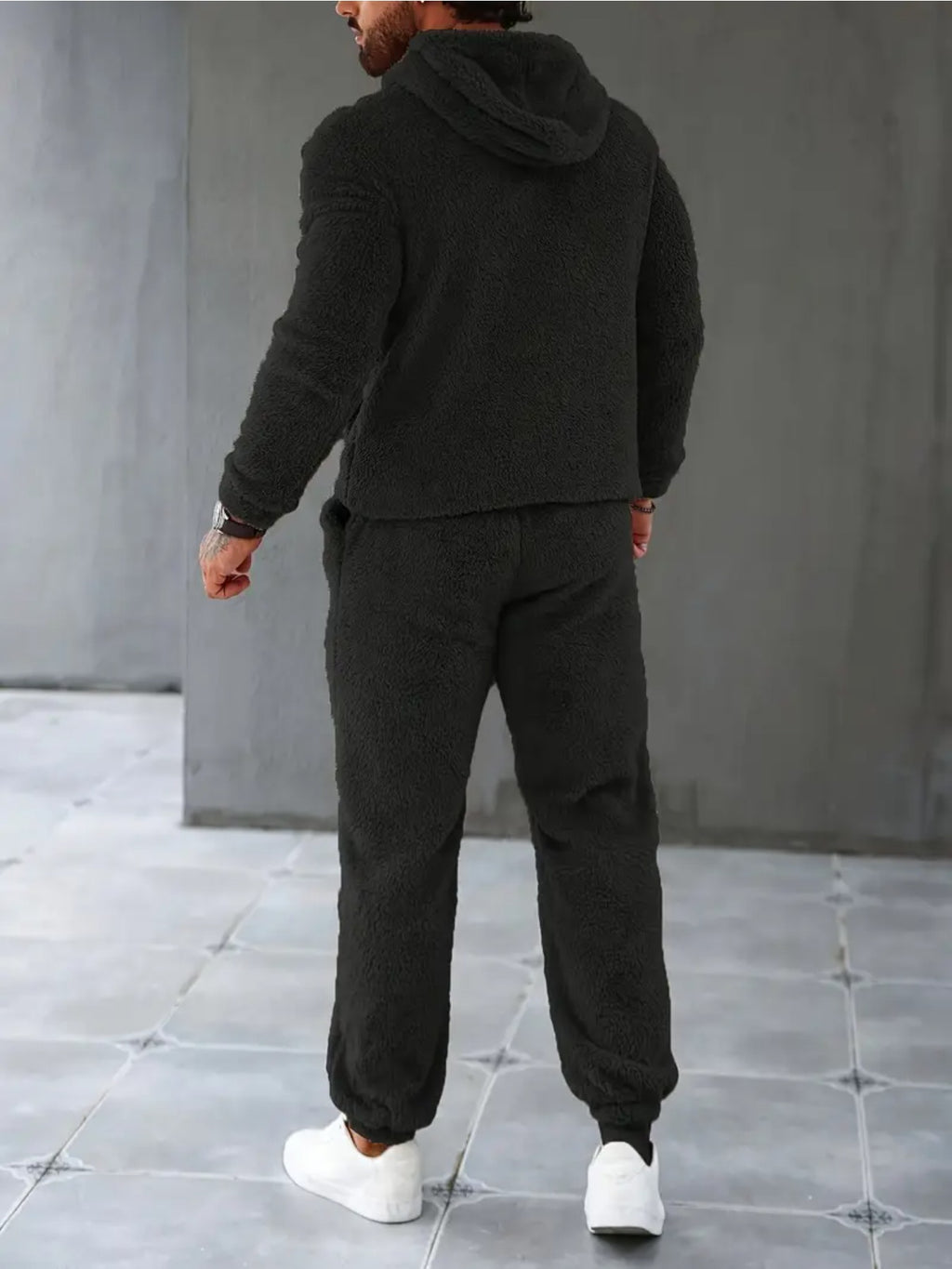 Herren Hoodie Jogger Set Bär