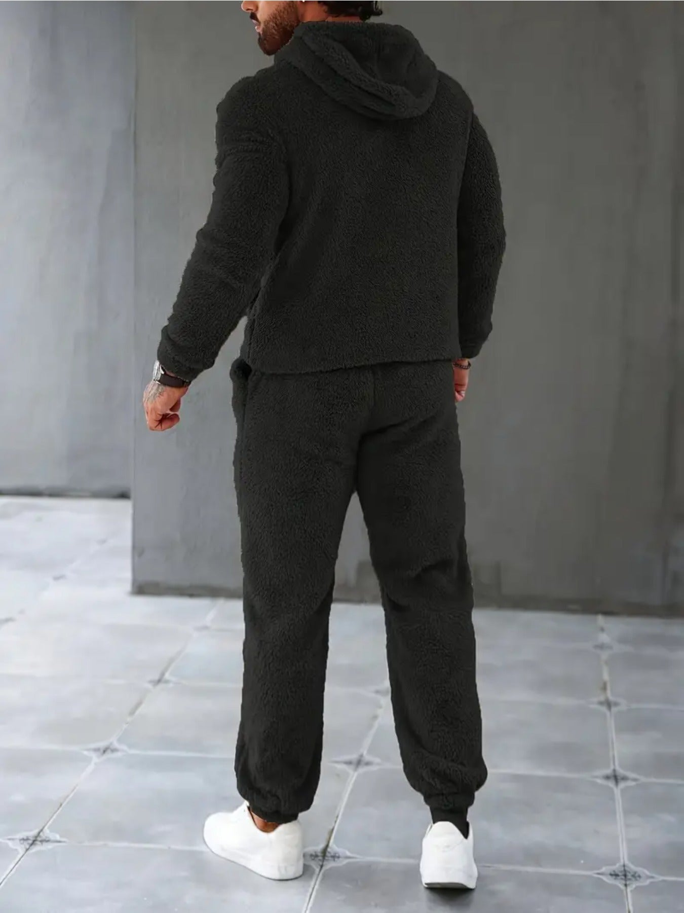 Herren Hoodie Jogger Set Bär