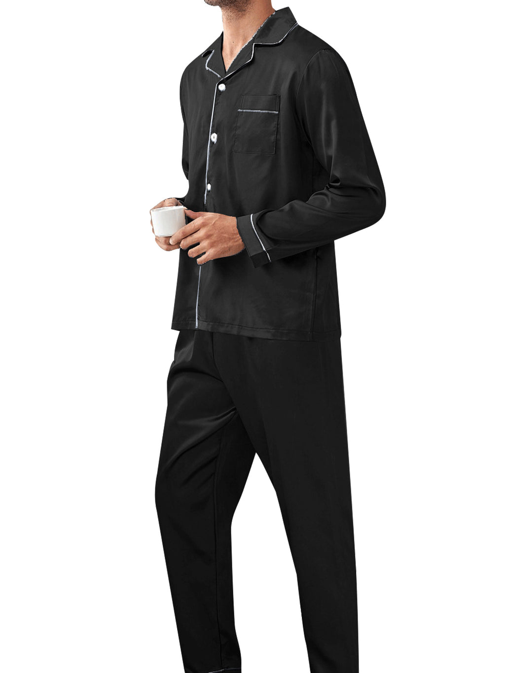 Herren Pyjama Set Langarm