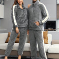 Unisex Kuschel Loungewear Set Zip