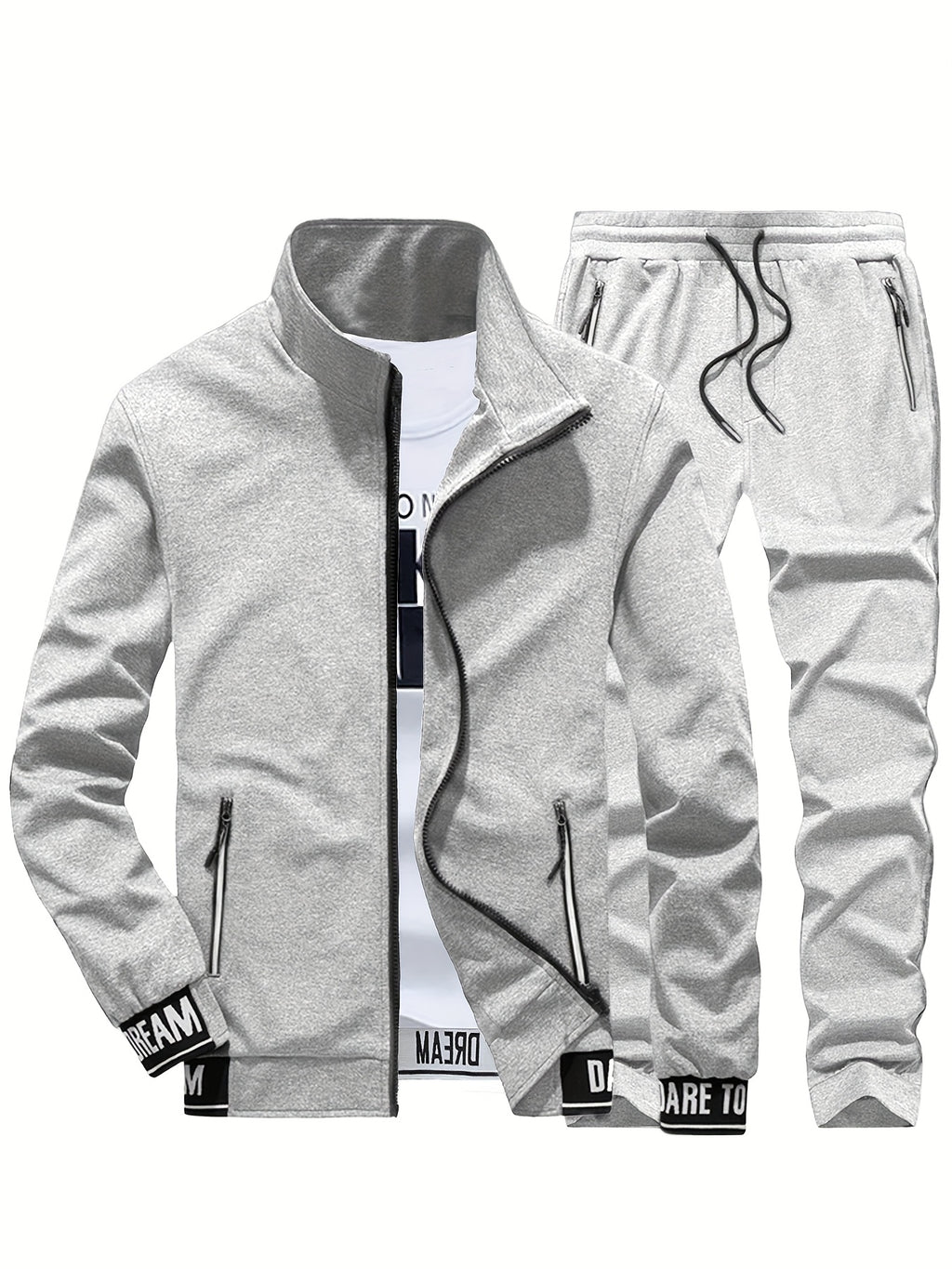 Herren Sport Zweiteiler Cardigan Set
