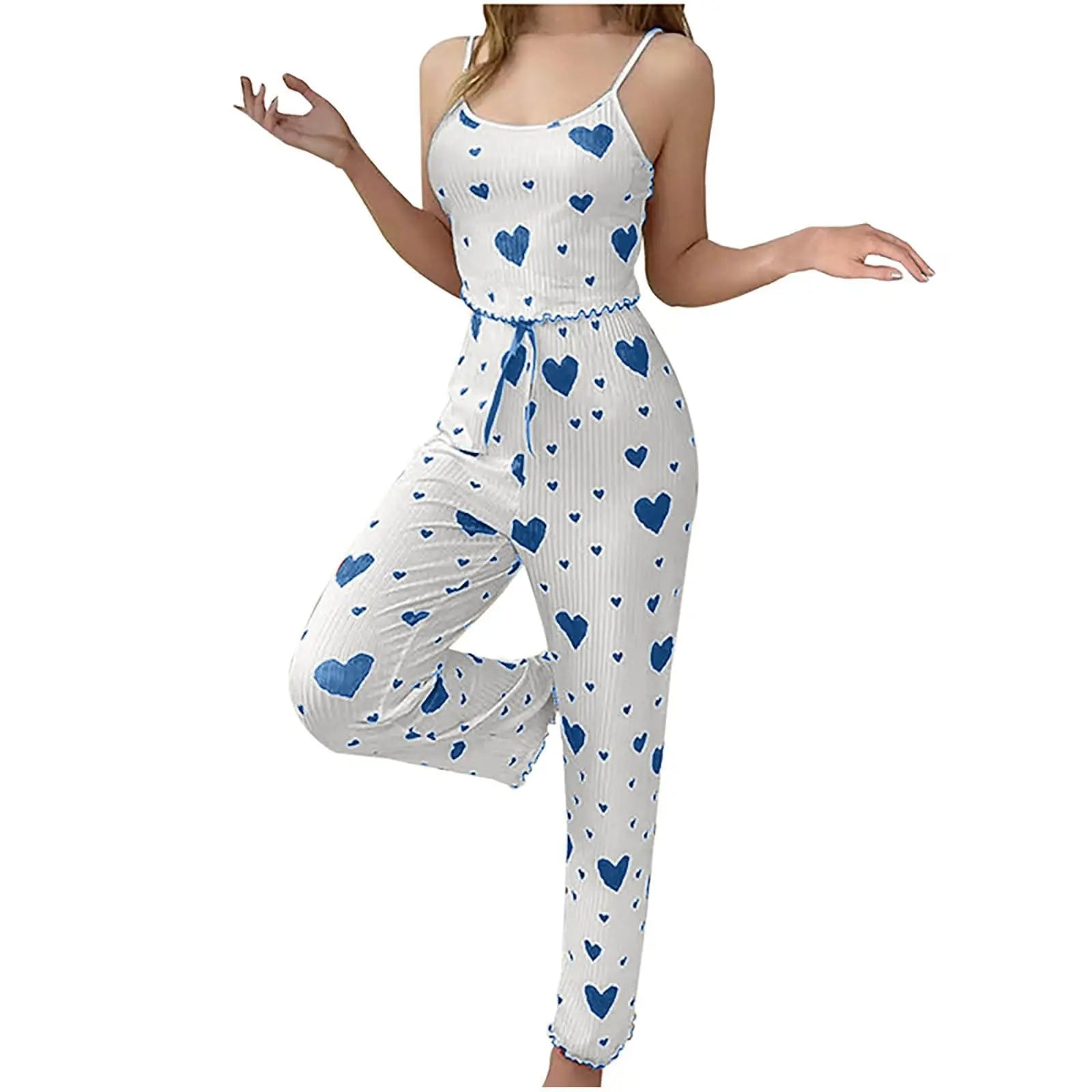 Damen Pyjama Plus Size Love