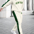 Herren Trainingsanzug Halbzip Print