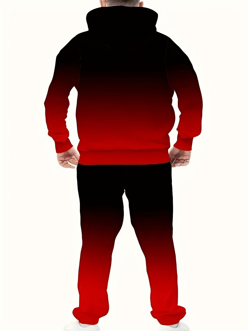 Herren Hoodie Jogger Set Gradient