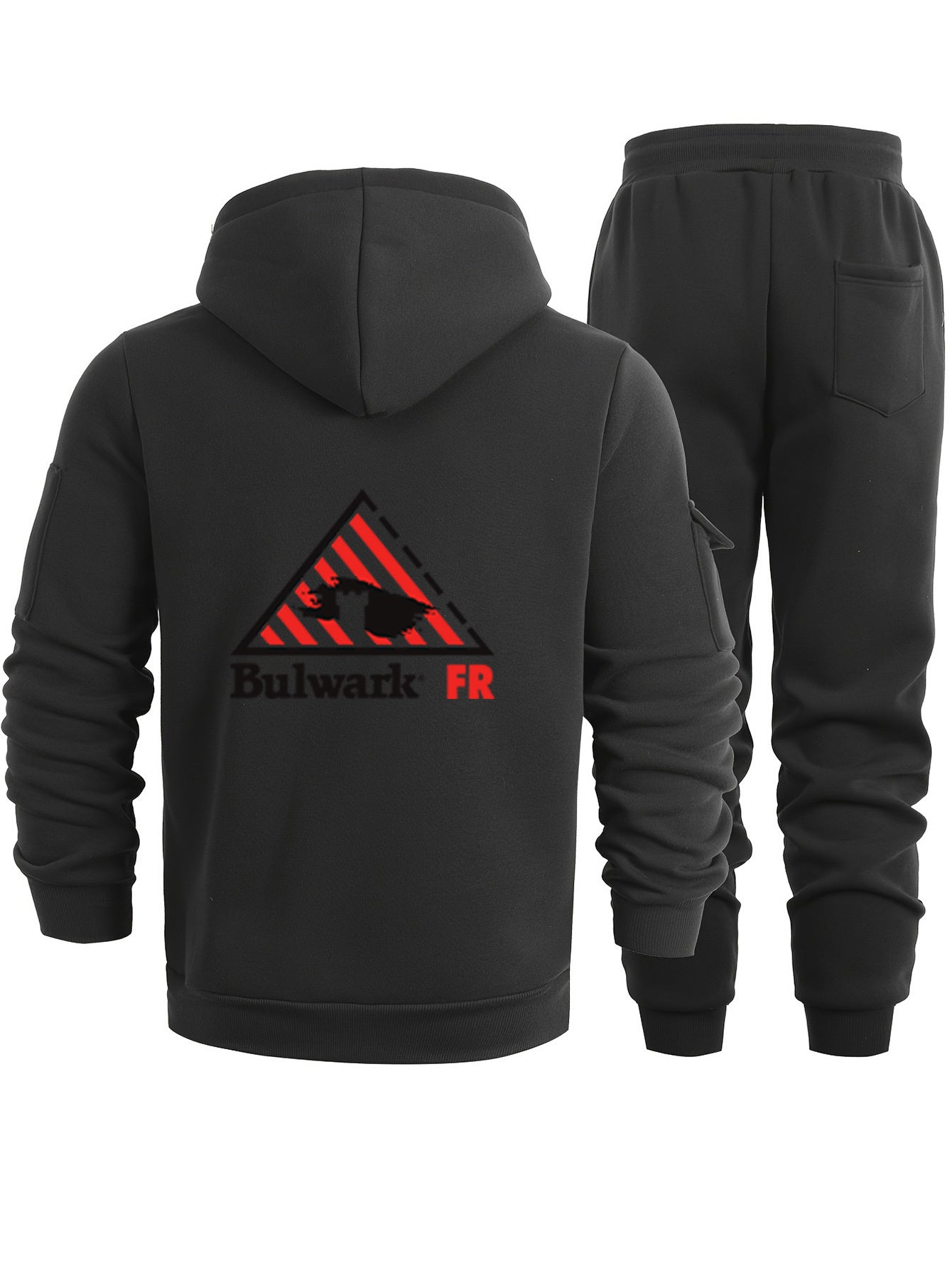 Herren Zip Hoodie Jogger Set