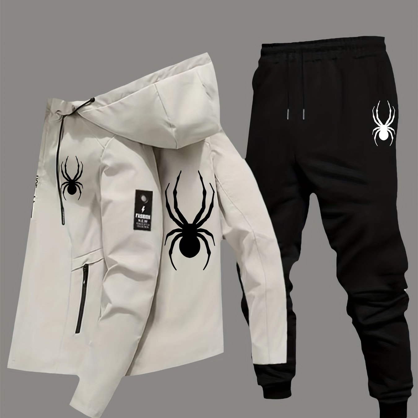 Herren Sport Jacken Set Casual