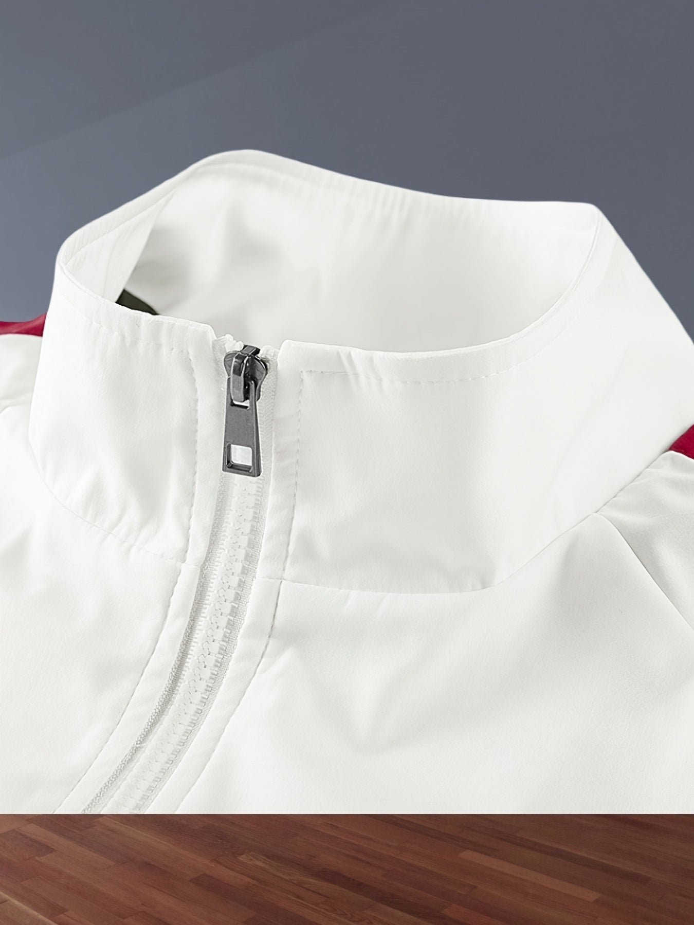 Unisex Sportanzug Colorblock Reißverschluss Set
