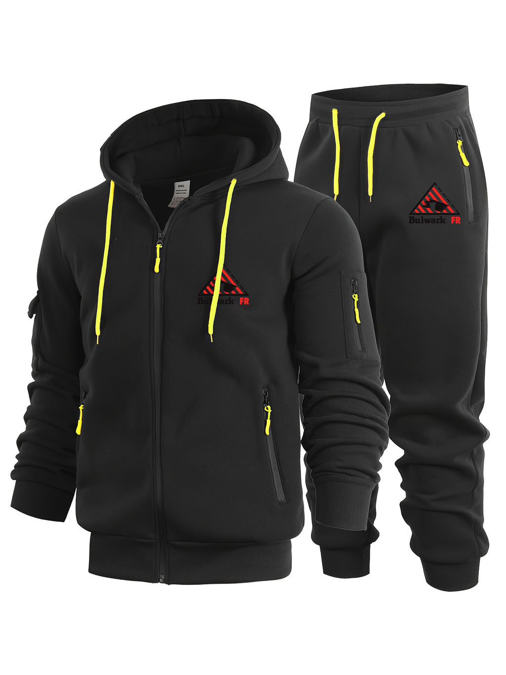 Herren Zip Hoodie Jogger Set