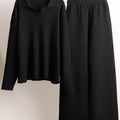 Damen Strick Zweiteiler Casual Elegant