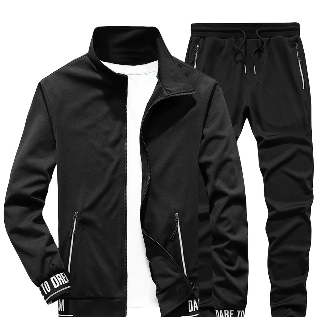 Herren Sport Zweiteiler Cardigan Set