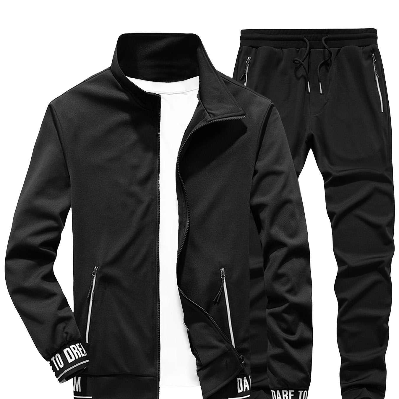 Herren Sport Zweiteiler Cardigan Set
