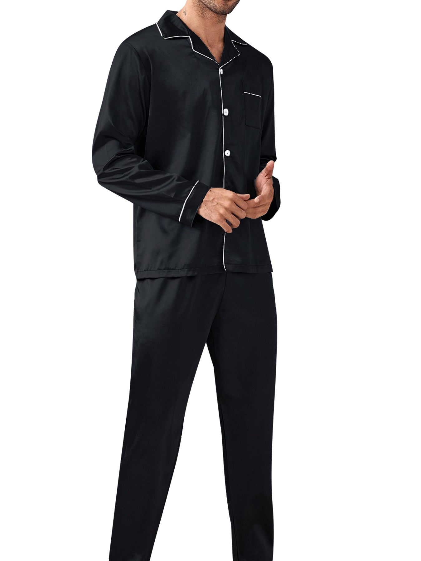 Herren Pyjama Set Langarm