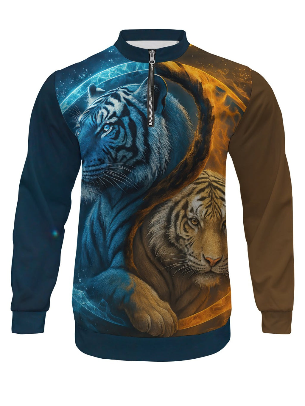 Herren Half Zip Tiger Set