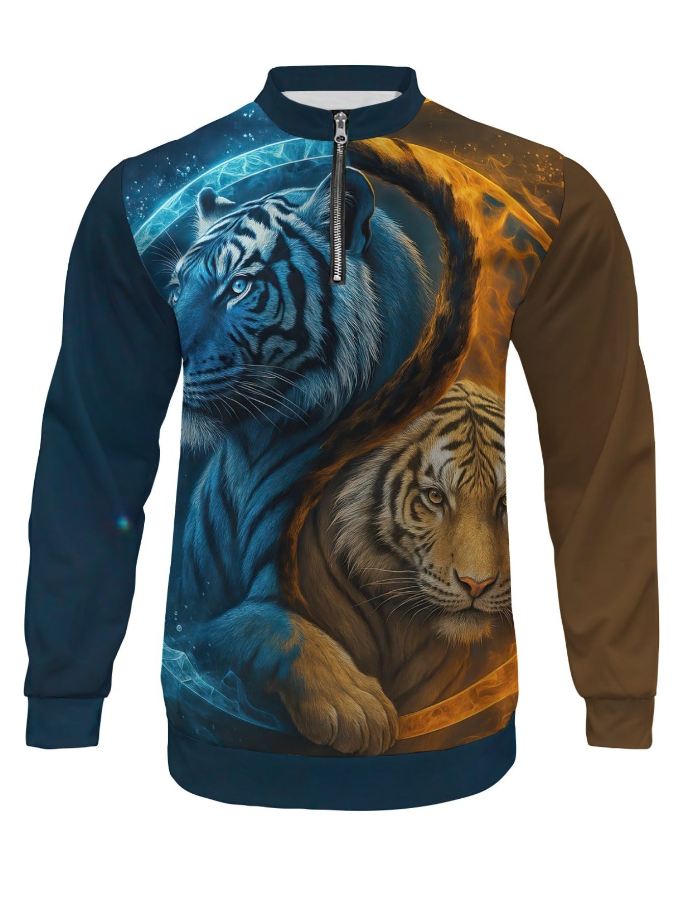 Herren Half Zip Tiger Set